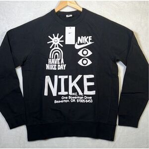 Nike HBR‎ Futura Crew Pullover "Have yourself a Nike day"- NWT-Men Medium